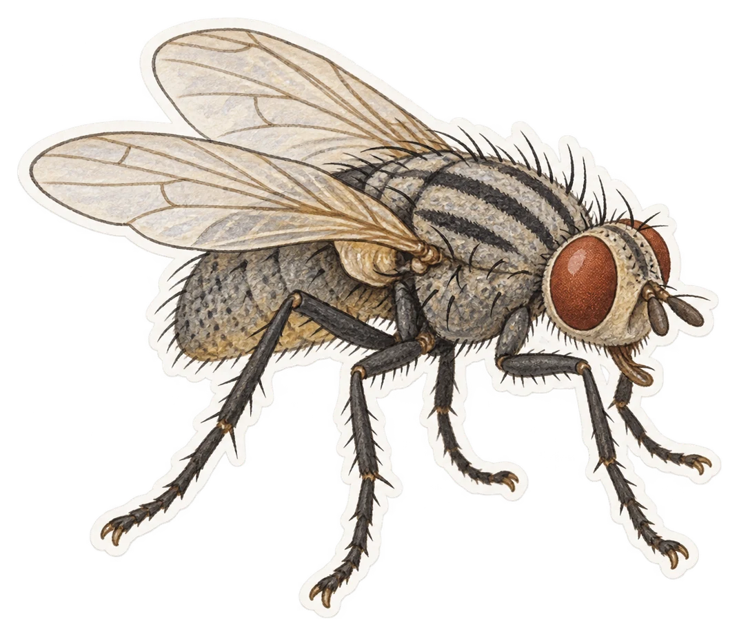 La mouche de l'oignon (Delia antiqua)