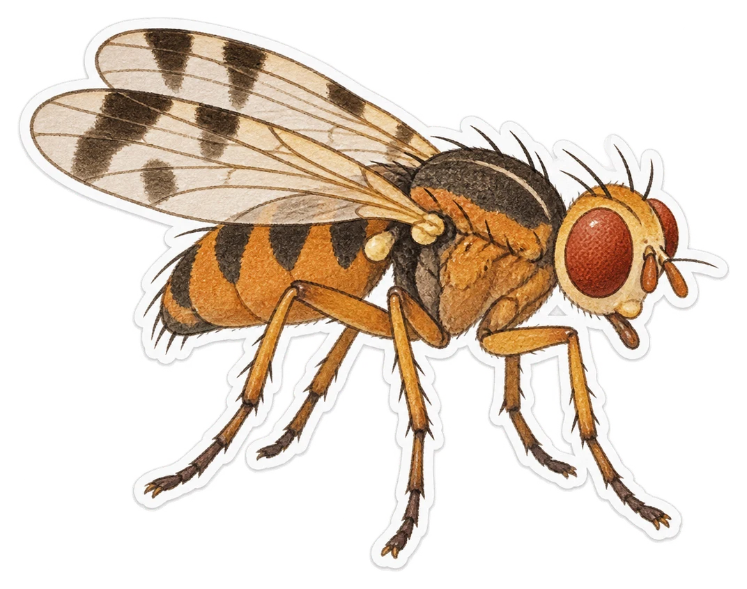 La mouche de la carotte (Chamaepsila rosae)