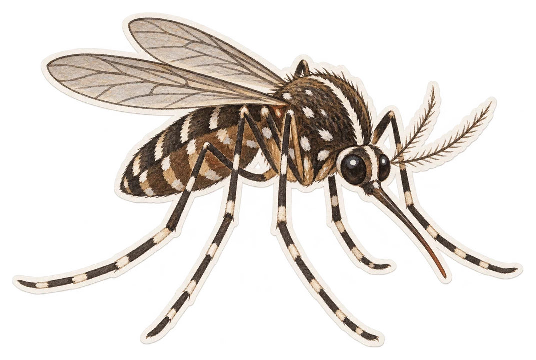 Le moustique japonais (Aedes japonicus)