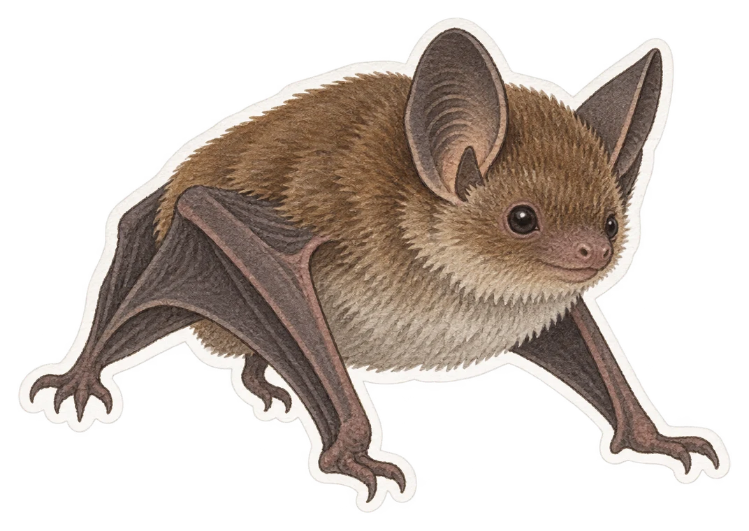 Le murin d'Alcathoé (Myotis alcathoe)
