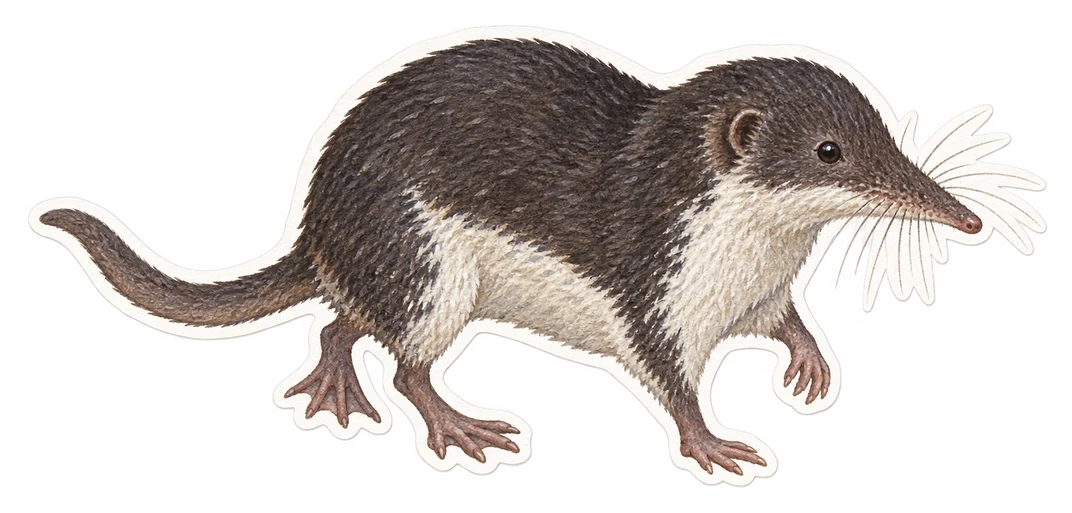 La musaraigne de Miller (Neomys anomalus)
