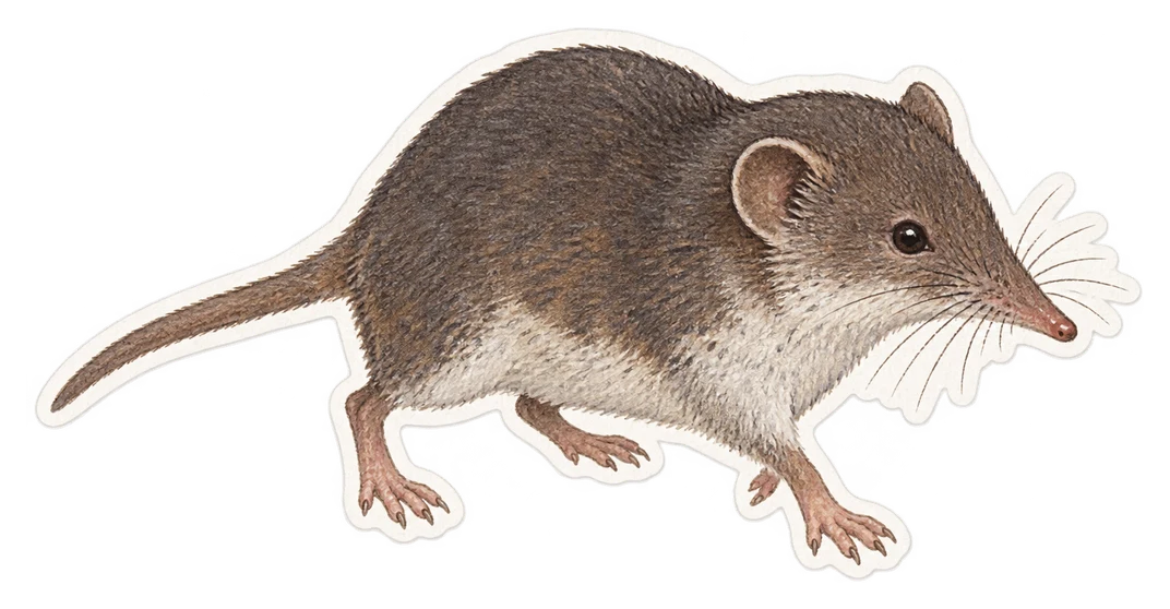 La musaraigne pygmée (Sorex minutus)