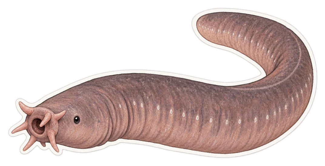 La myxine (Myxine glutinosa)