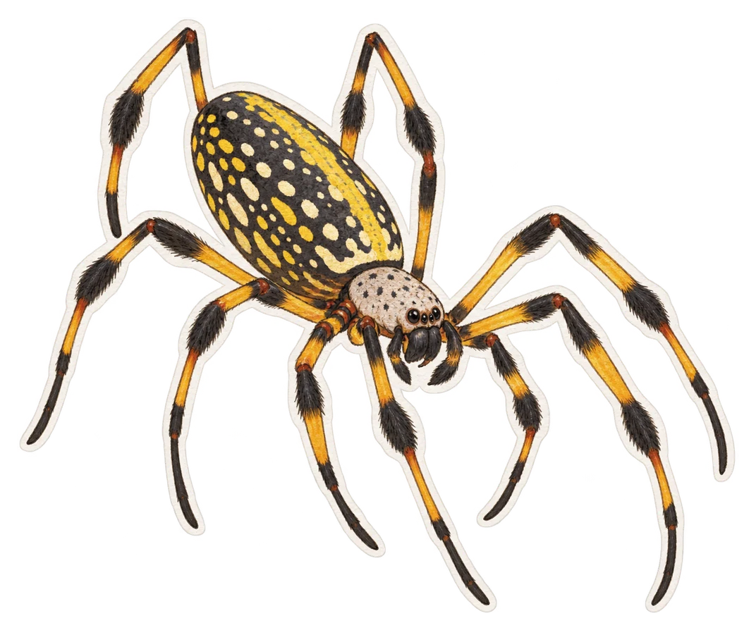 La néphile clavipède (Trichonephila clavipes)