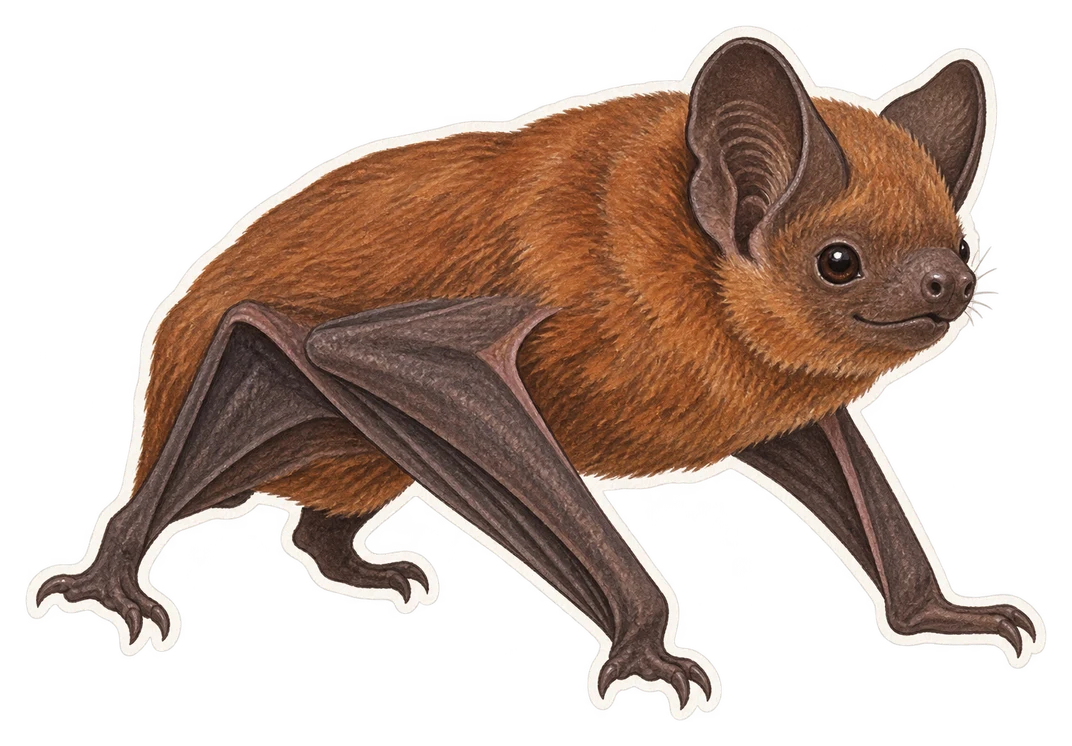 La noctule commune (Nyctalus noctula)