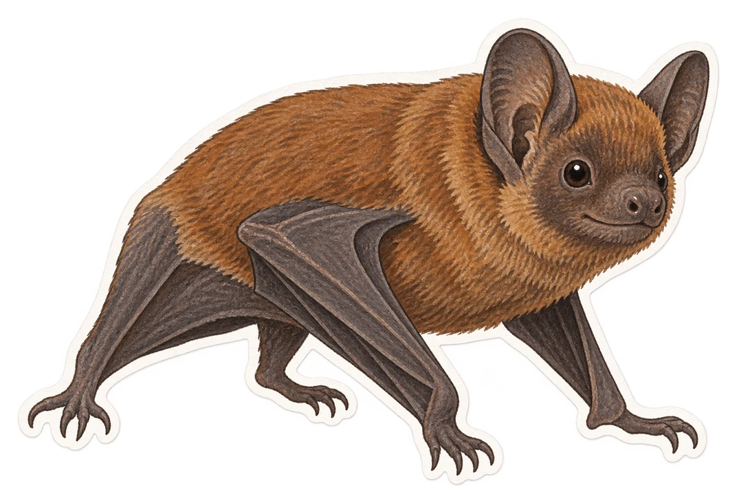 La noctule de Leisler (Nyctalus leisleri)