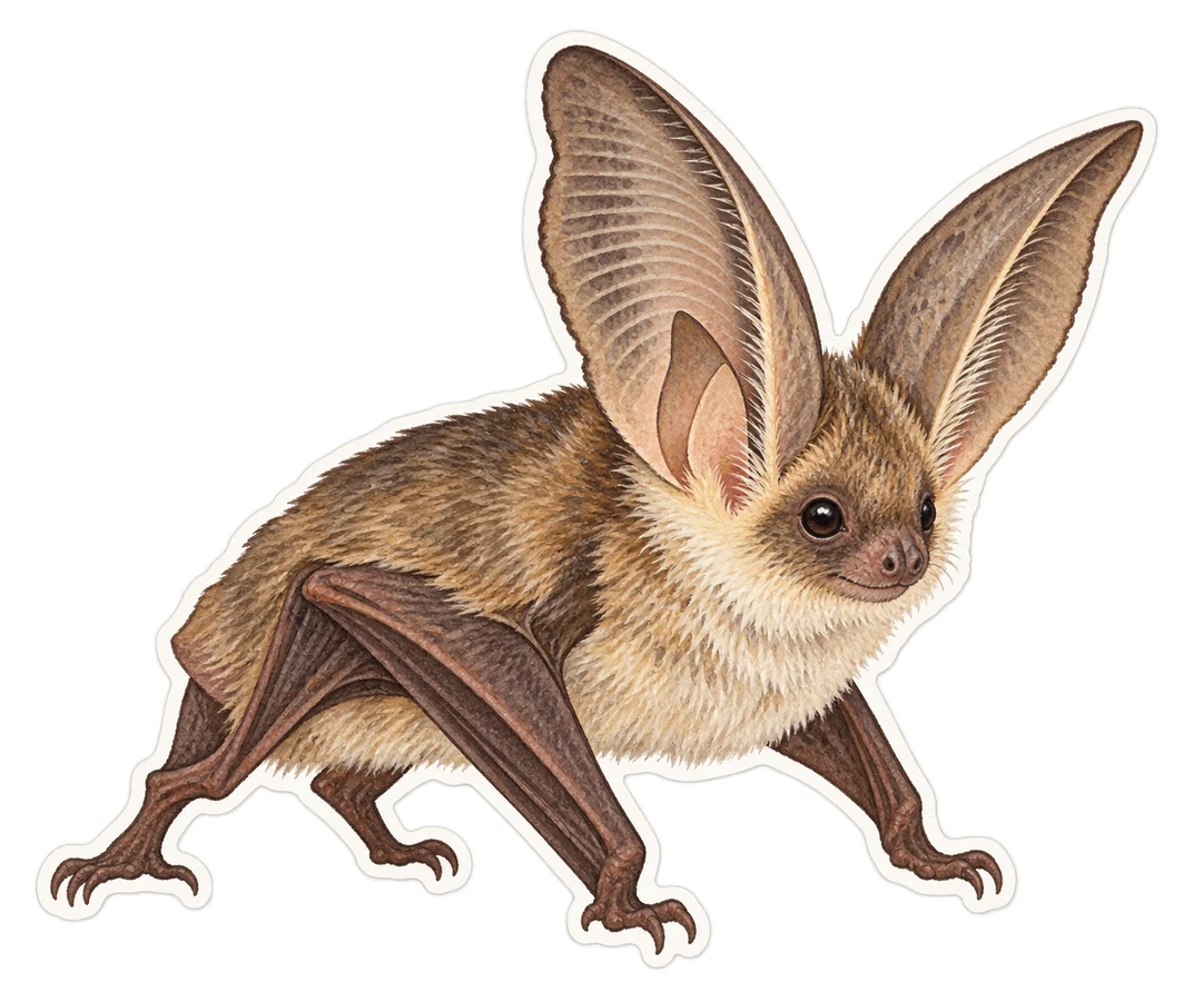 L'oreillard montagnard (Plecotus macrobullaris)