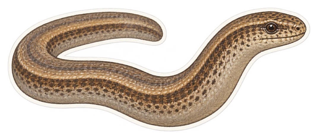 L'orvet de Céphalonie (Anguis cephallonica)