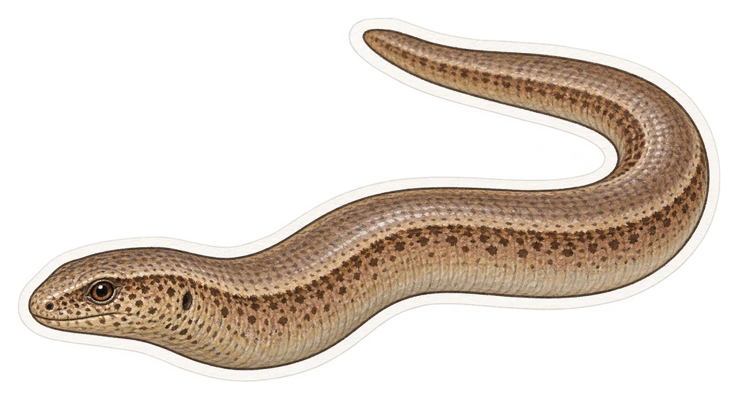 L'orvet fragile (Anguis fragilis)
