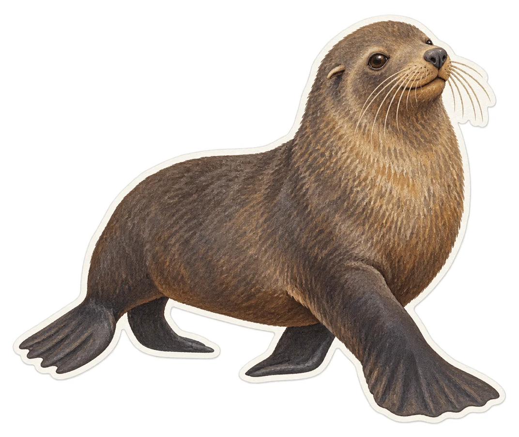 L'otarie à fourrure du Nord (Callorhinus ursinus)