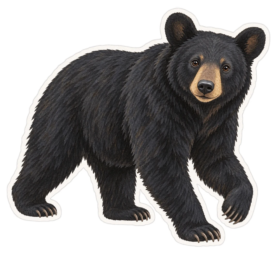 L’ours noir d’Amérique (Ursus americanus)