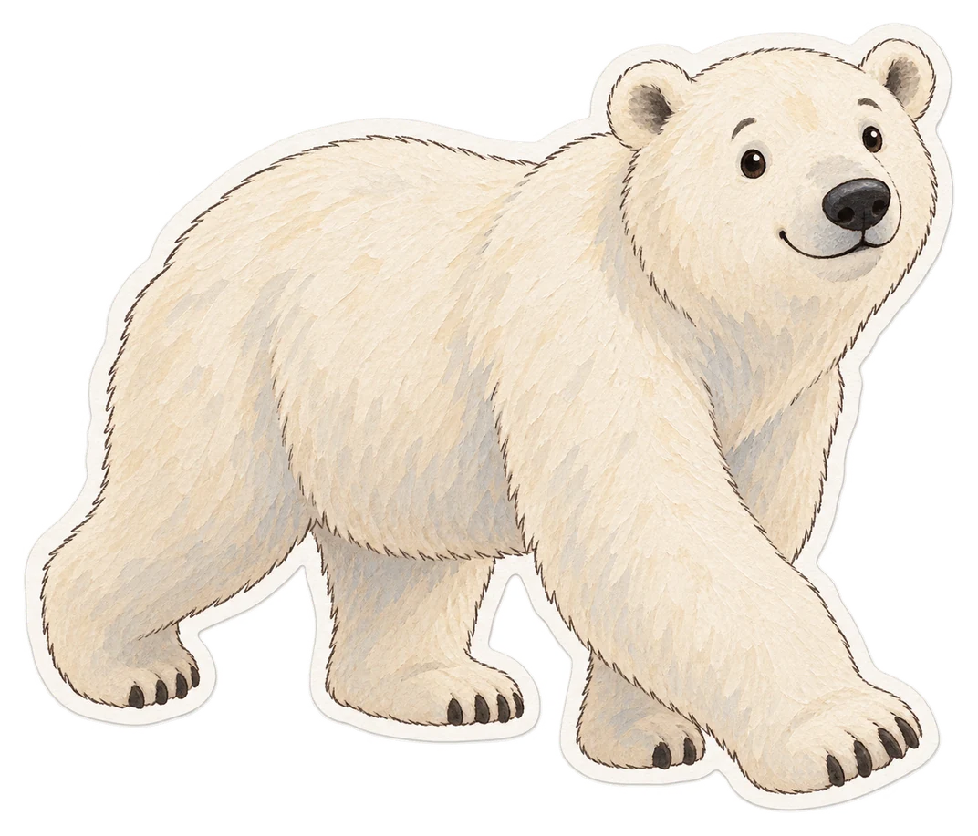 L'ours polaire (Ursus maritimus)