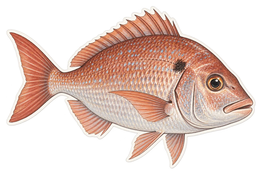 Le pagre commun (Pagrus pagrus)