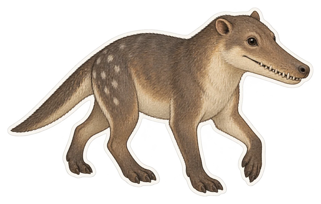 Le pakicétus (Pakicetus inachus)