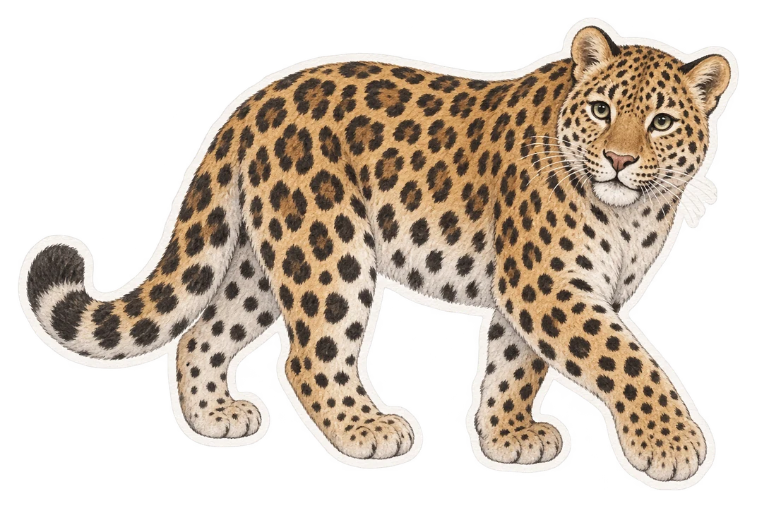La panthère de l’Amour (Panthera pardus orientalis)