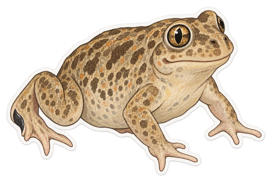 Le pélobate cultripède (Pelobates cultripes)