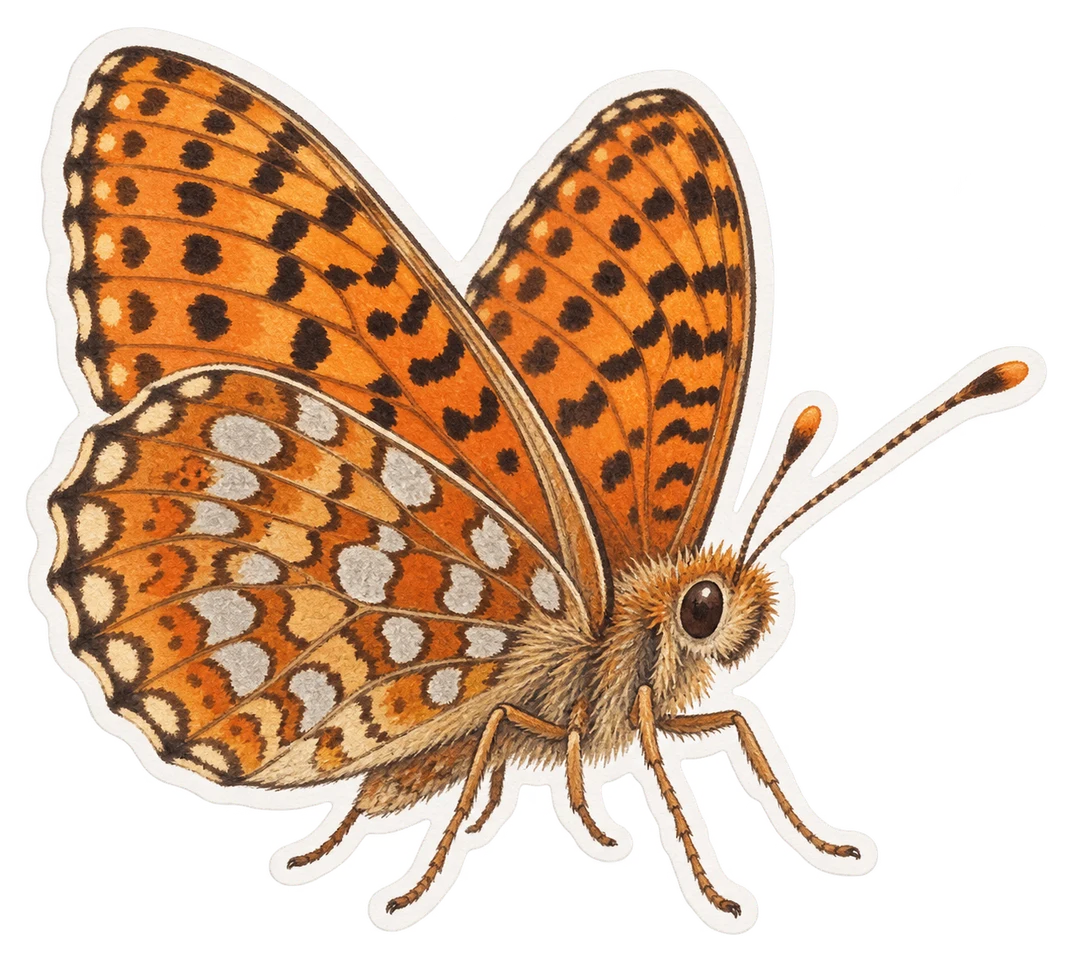 Le petit collier argenté (Boloria selene)