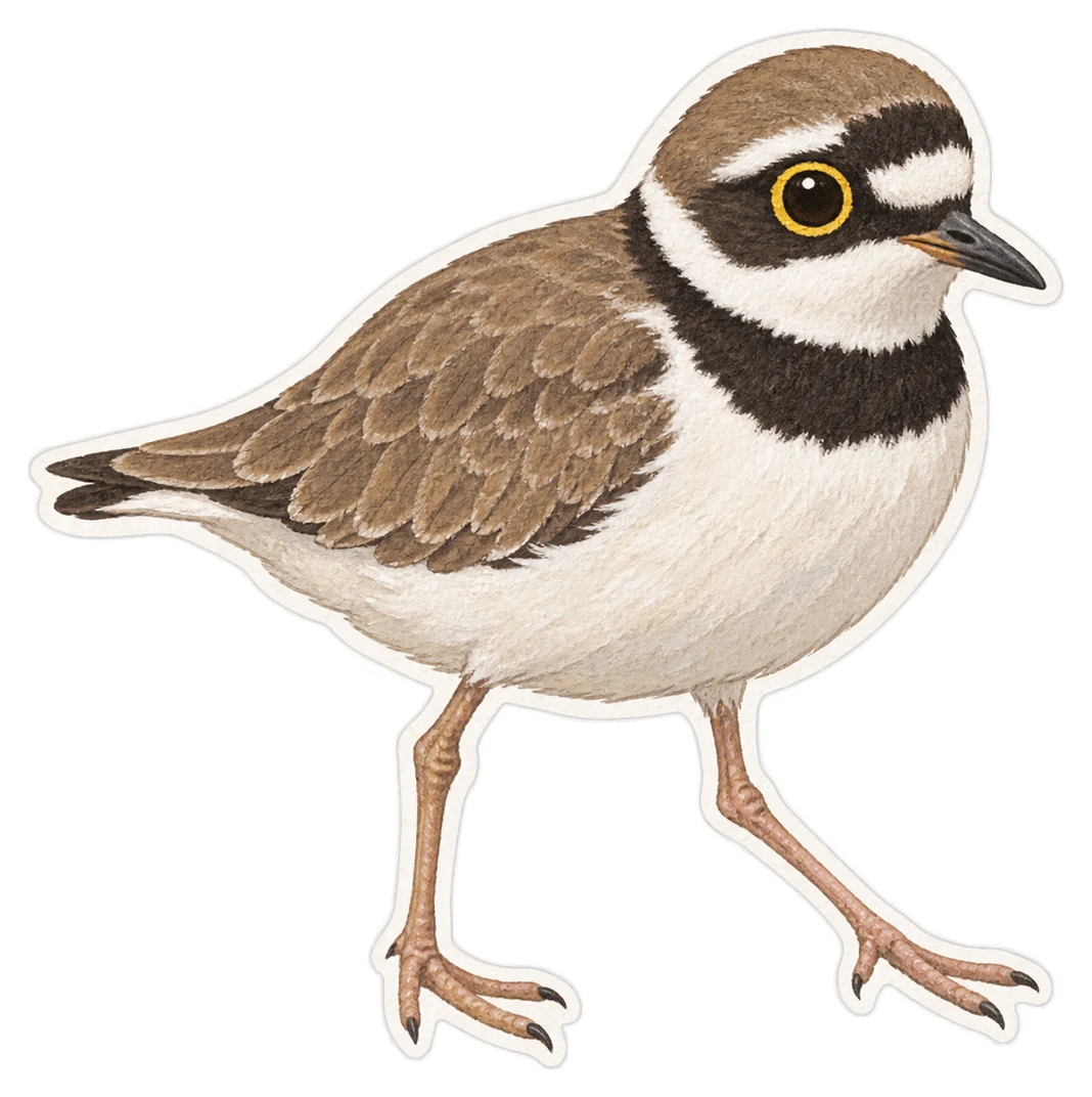 Le petit gravelot (Charadrius dubius)