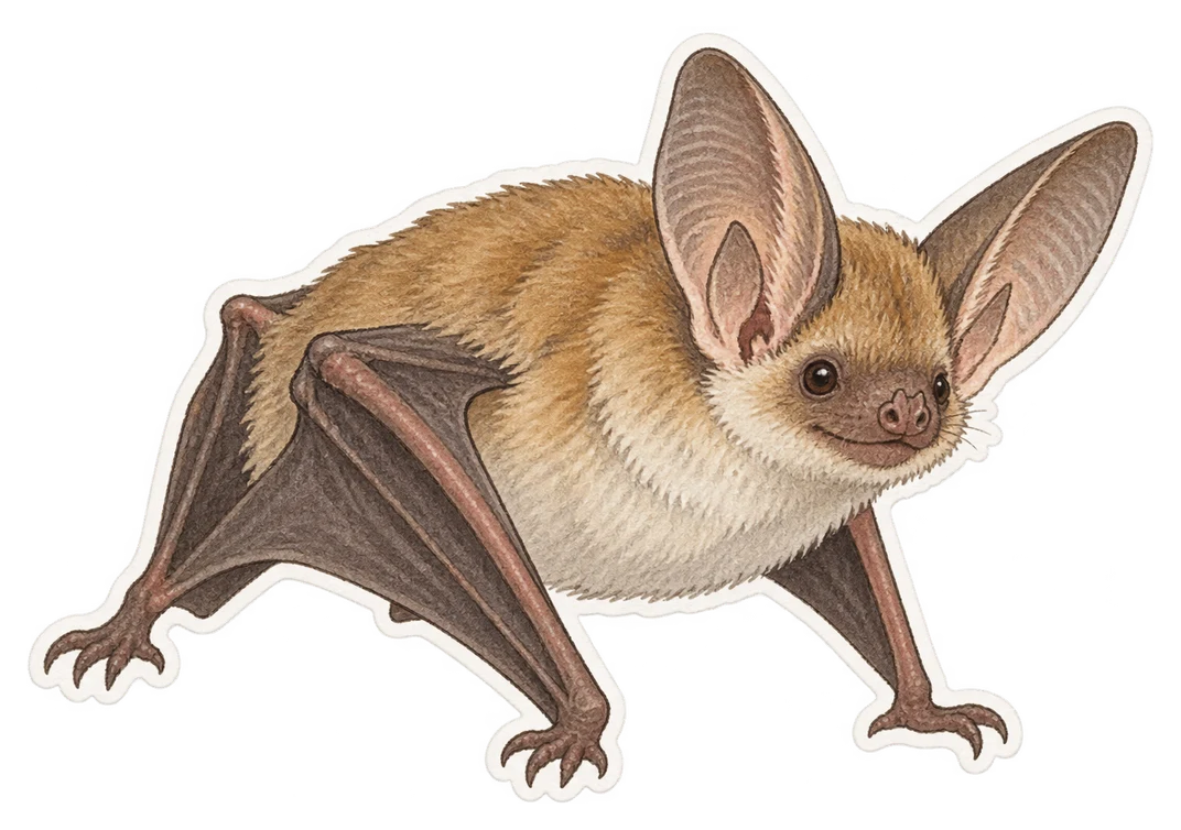 Le petit murin (Myotis blythii)