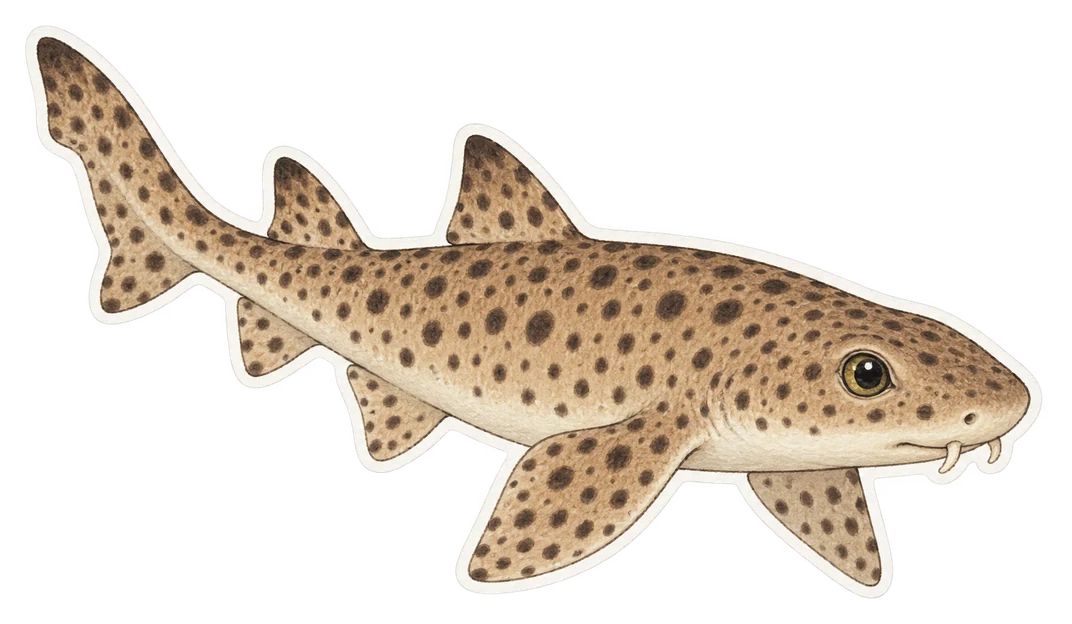 La petite roussette (Scyliorhinus canicula)