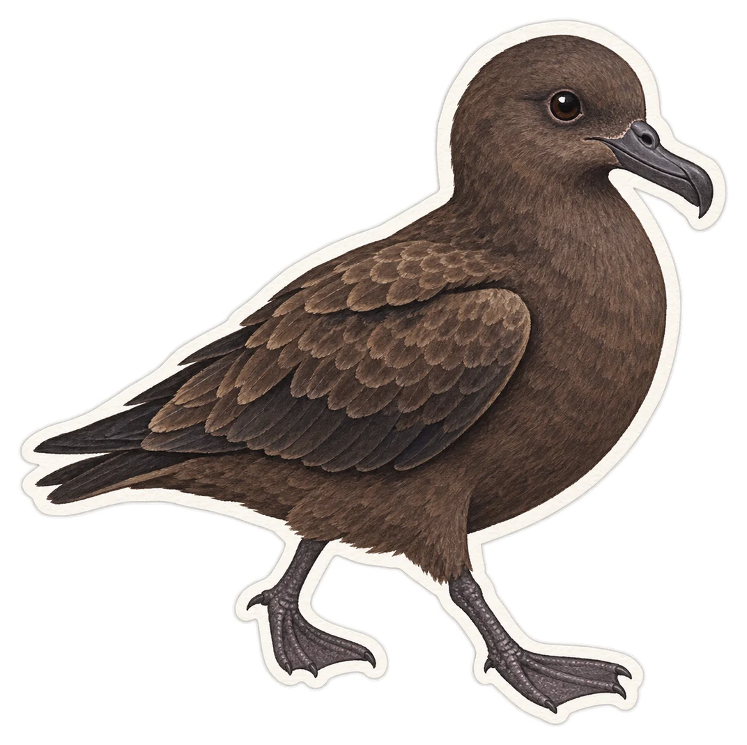 Le pétrel de Tahiti (Pseudobulweria rostrata)