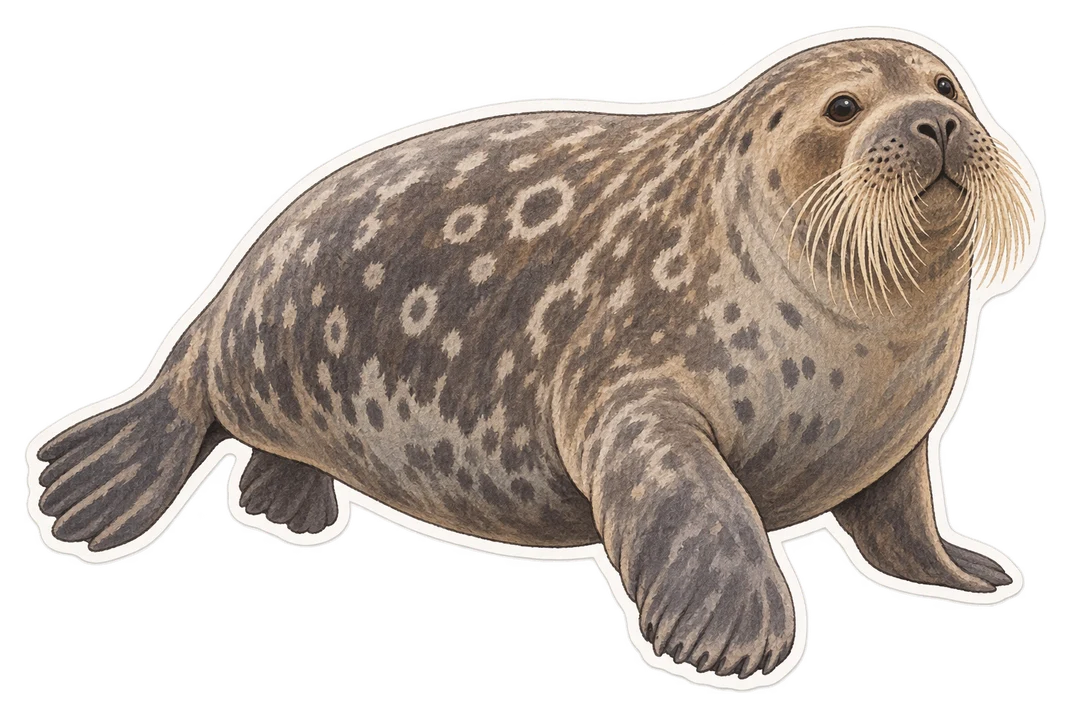 Le phoque barbu (Erignathus barbatus)