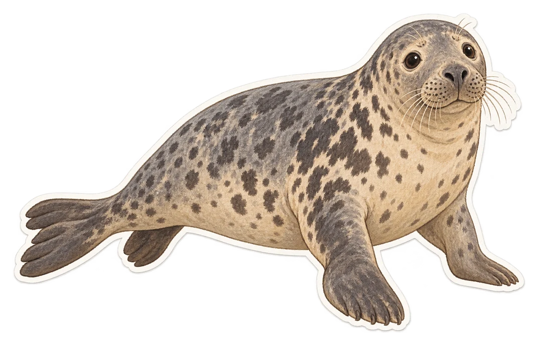 Le phoque gris (Halichoerus grypus)