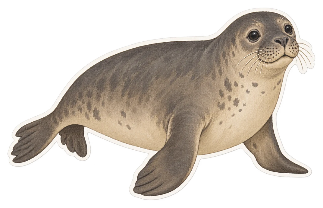 Le phoque moine (Monachus monachus)