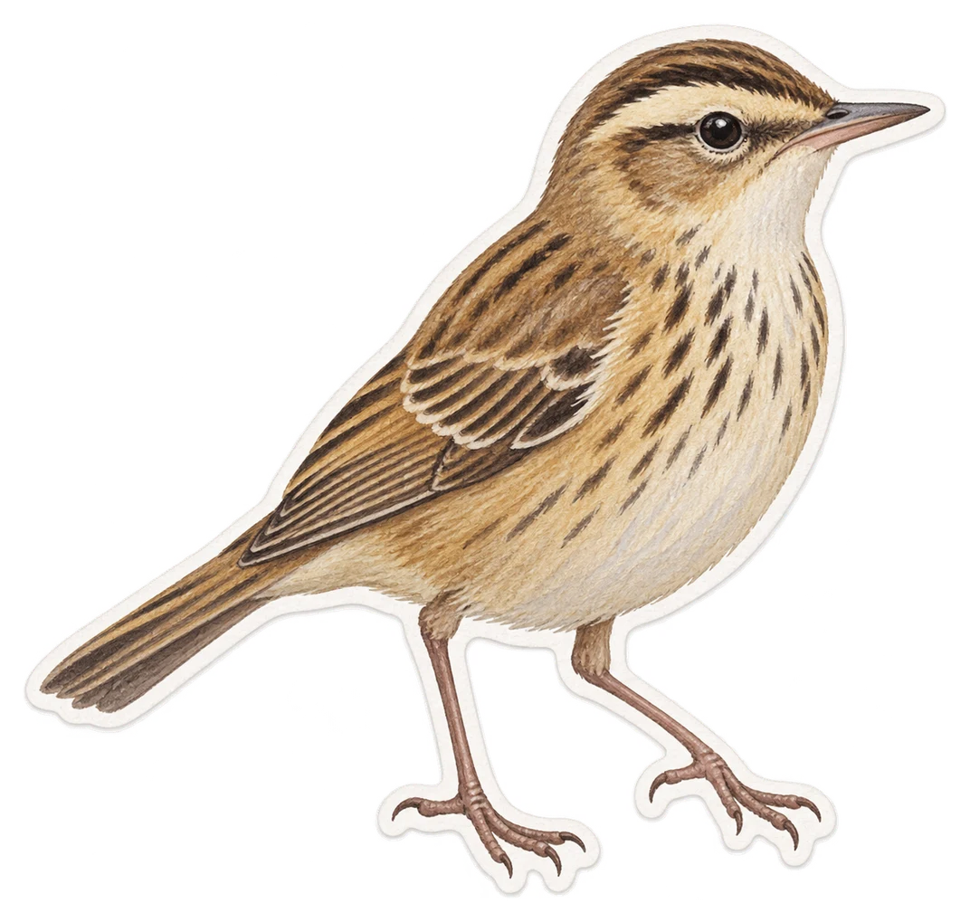 Le phragmite des joncs (Acrocephalus schoenobaenus)