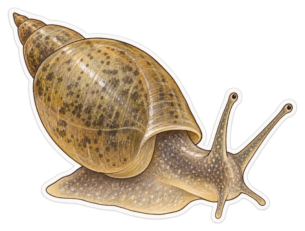 La physe acuminée (Physella acuta)
