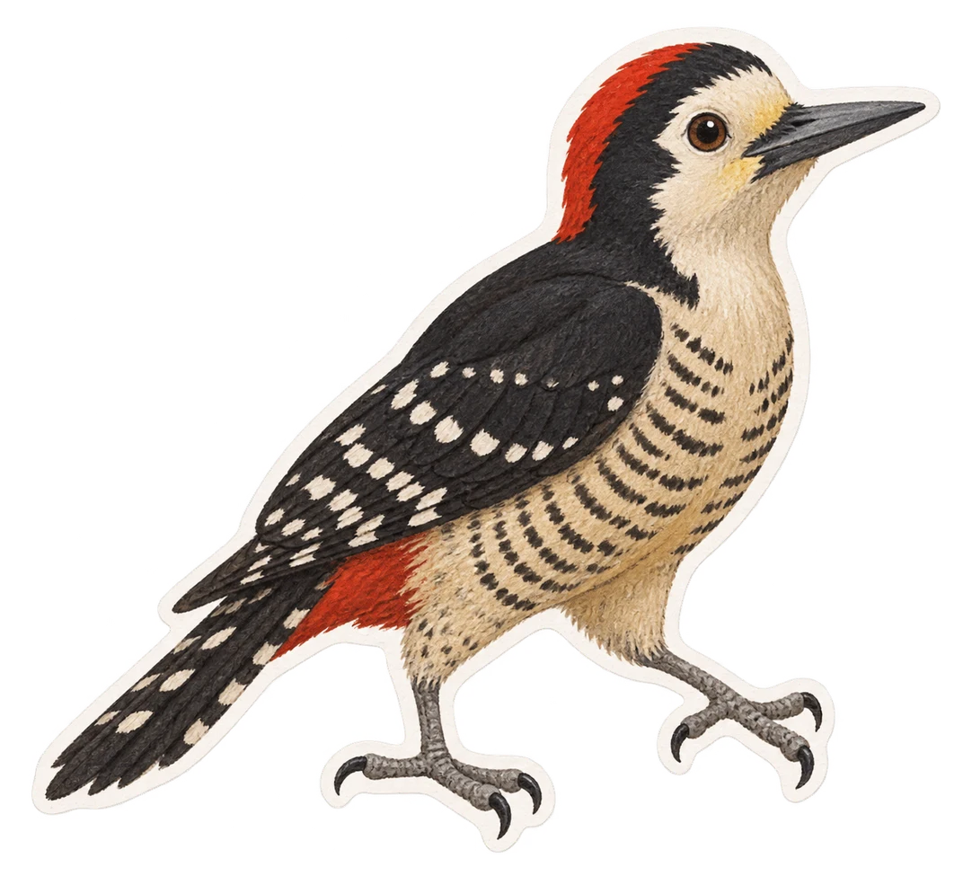 Le pic de Guadeloupe (Melanerpes herminieri)