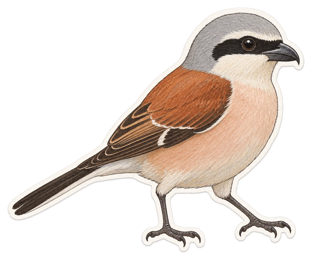 La pie-grièche écorcheur (Lanius collurio)