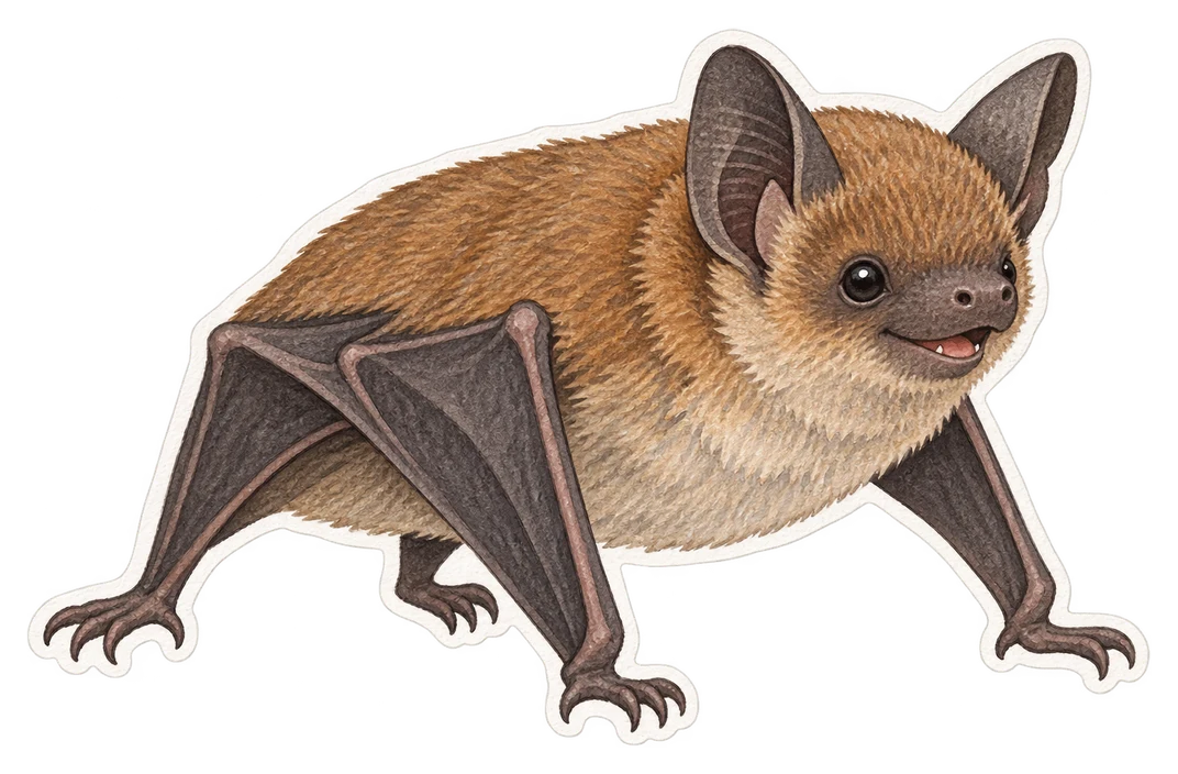 La pipistrelle de Kuhl (Pipistrellus kuhlii)