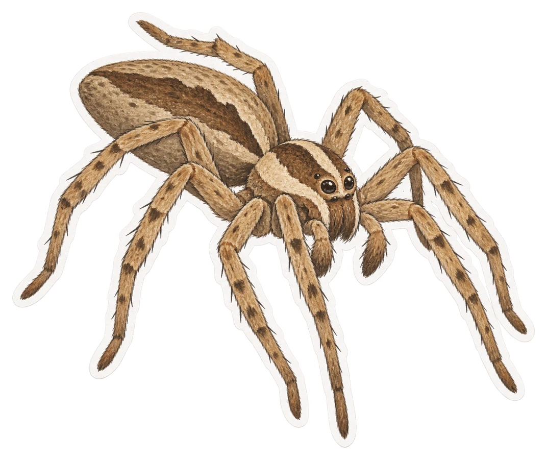 La pisaure admirable (Pisaura mirabilis)