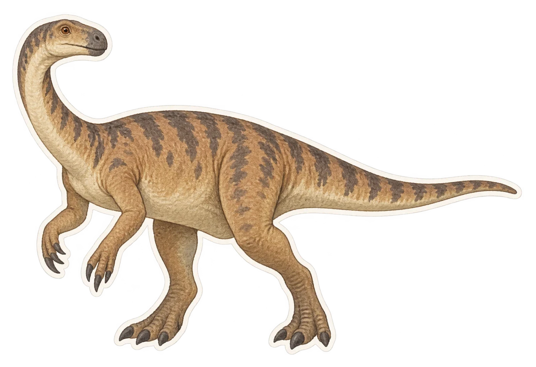 Le plateosaure (Plateosaurus trossingensis)
