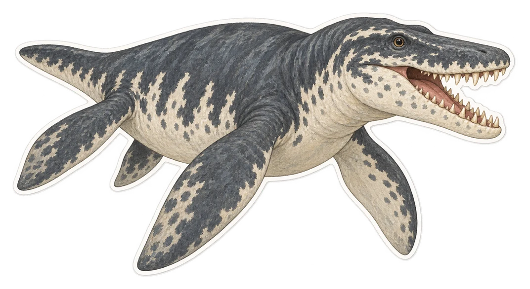 Le pliosaurus funkei (Pliosaurus funkei)