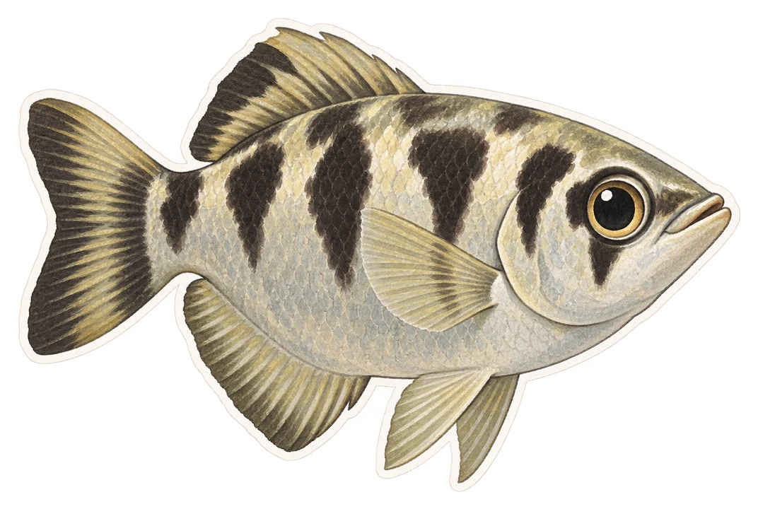 Le poisson-archer (Toxotes jaculatrix)