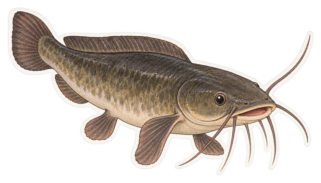 Le poisson-chat marcheur (Clarias batrachus)