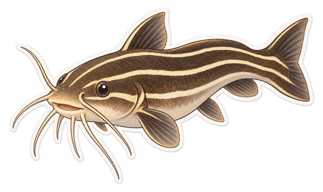 Le poisson-chat rayé (Plotosus lineatus)