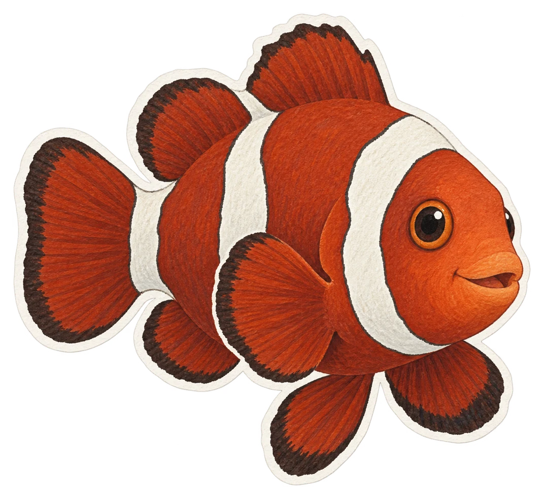 Le poisson-clown tomate (Premnas biaculeatus)
