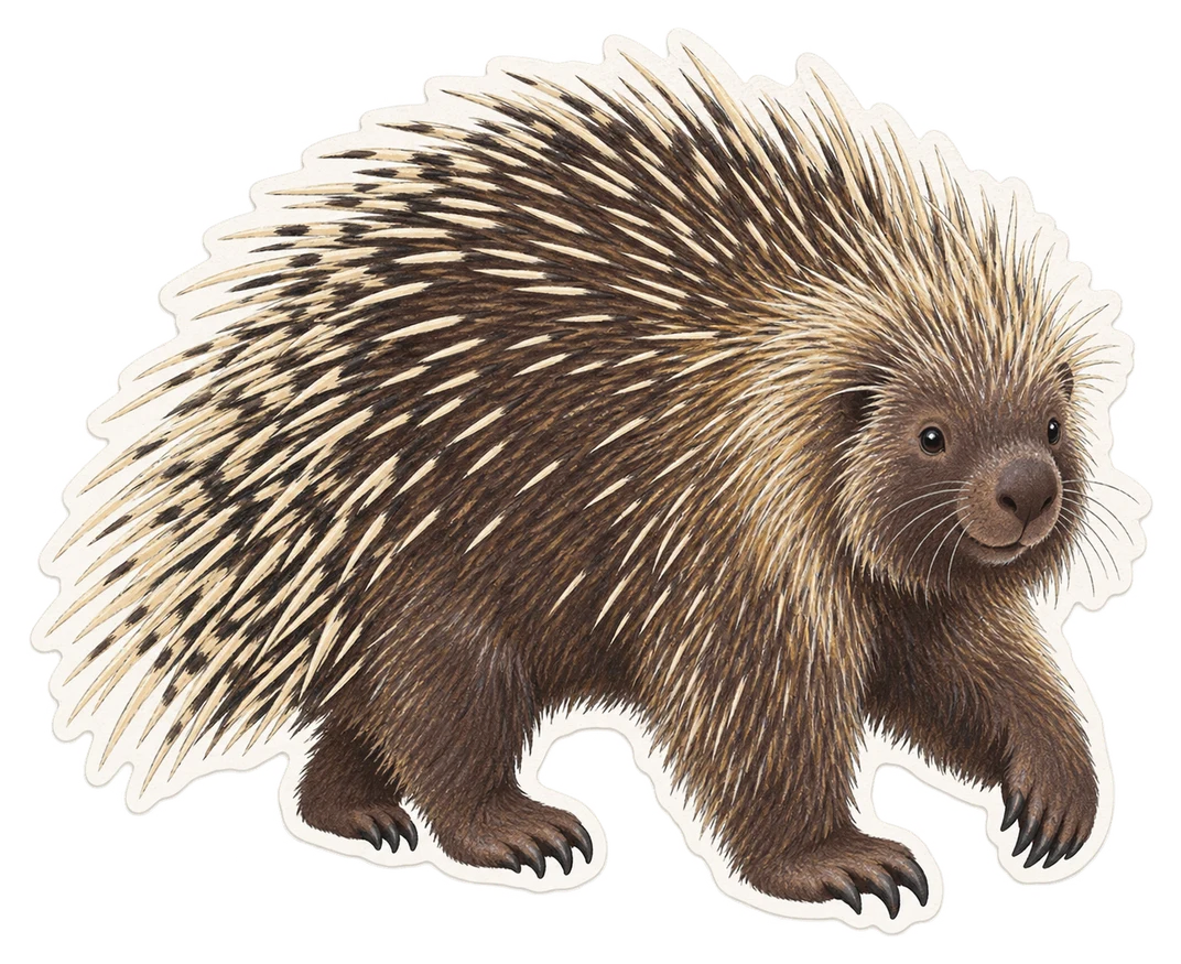 Le porc-épic d’Amérique (Erethizon dorsatum)