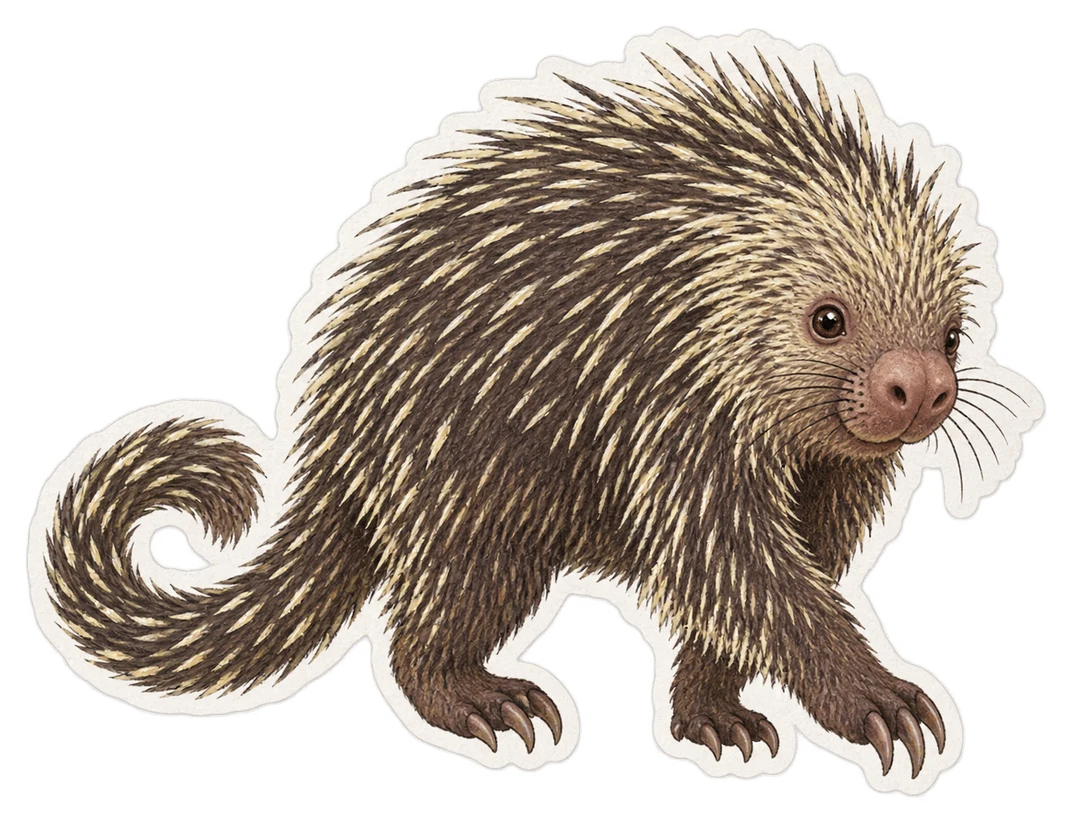 Le porc-épic d’arbre mexicain (Coendou mexicanus)