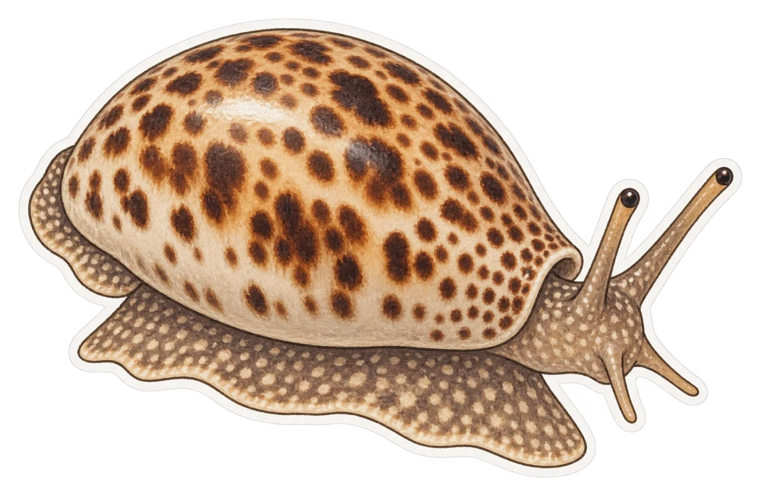 La porcelaine livide (Luria lurida)
