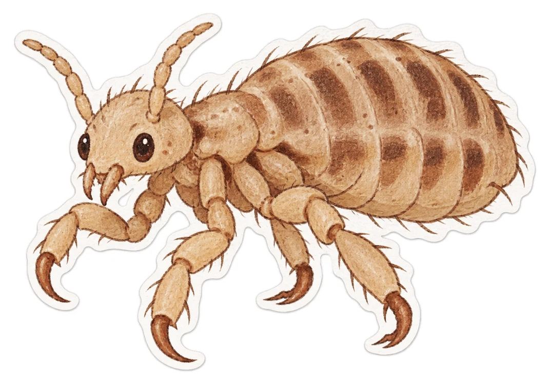 Le pou de tête (Pediculus humanus capitis)