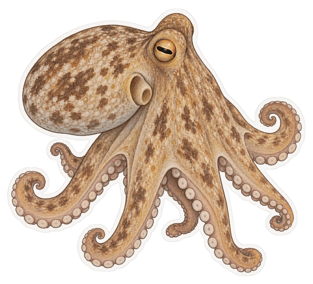 Le poulpe musqué (Eledone moschata)