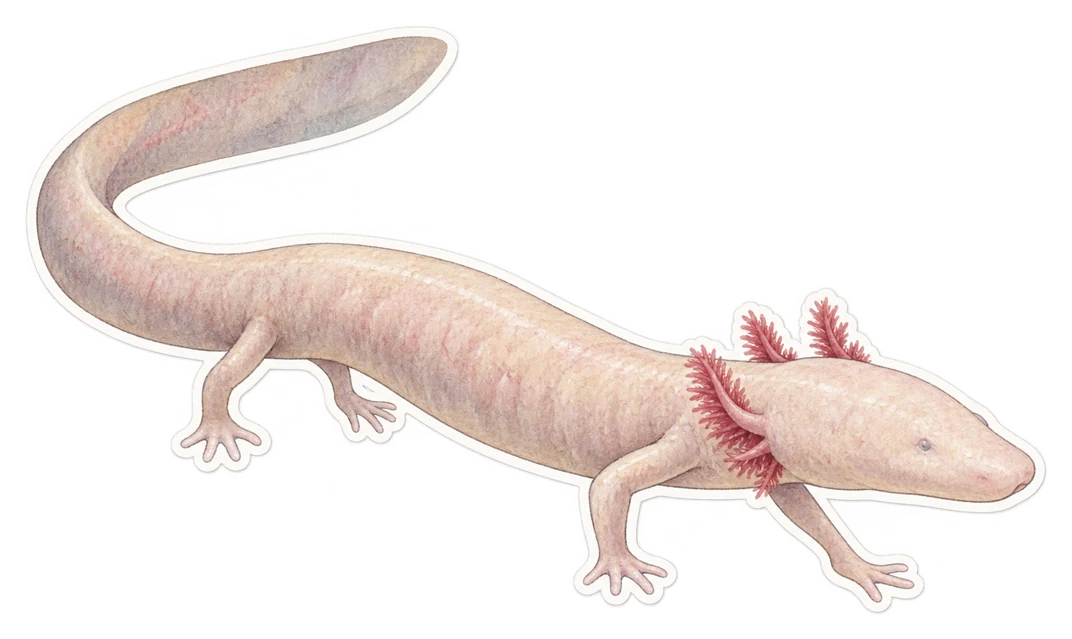 Le protée anguillard (Proteus anguinus)