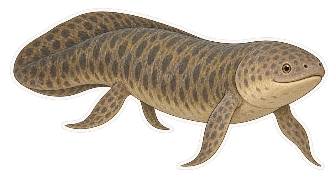 Le protoptère de l’Ouest (Protopterus annectens)