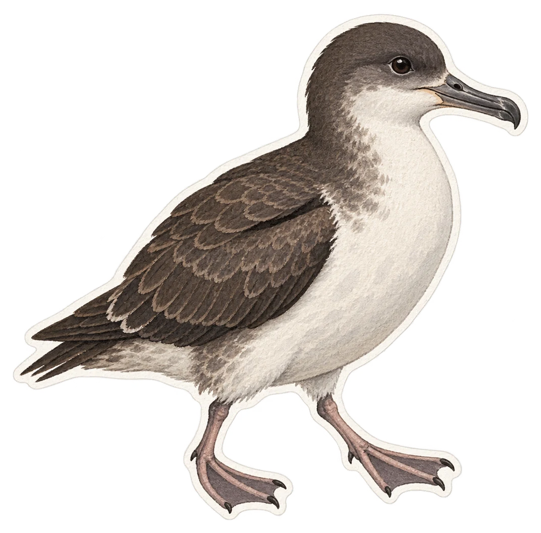 Le puffin yelkouan (Puffinus yelkouan)