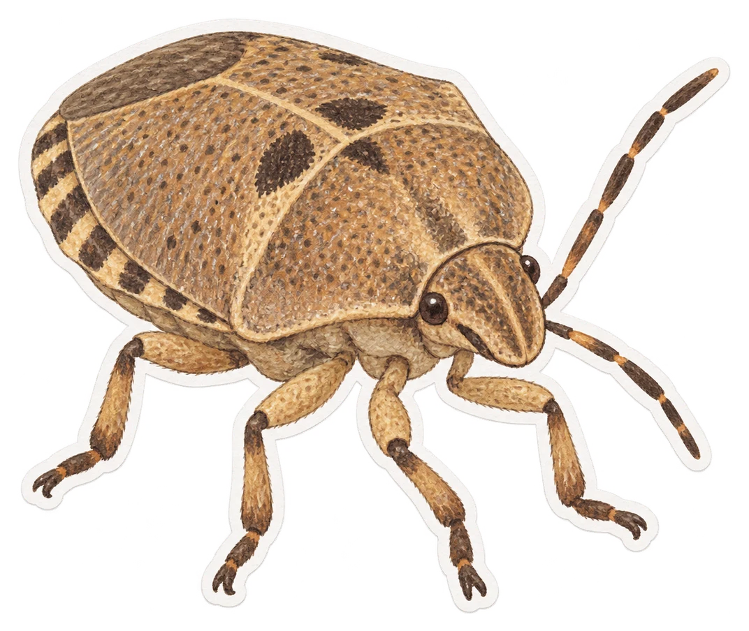 La punaise des céréales (Eurygaster maura)