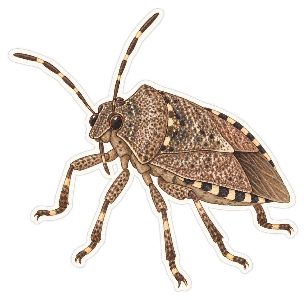 La punaise diabolique (Halyomorpha halys)